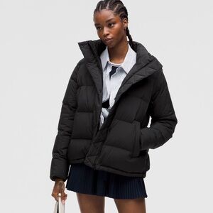 Lululemon Wunder Puff Jacket Black Size 10